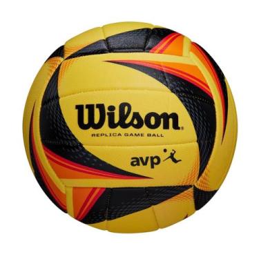 Imagem de Bola Vôlei Wilson Optx Avp Republica Unissex WTH01020XB, Amarelo, Pret