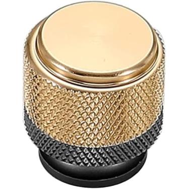 Imagem de Puxadores de móveis Puxador de armário com parafusos, puxadores de gaveta para cozinha, quarto, armários, maçaneta da porta com fechadura (tamanho: furo único)