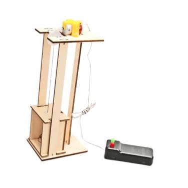 Imagem de YIJU Kit de modelo de elevador físico faça você mesmo, brinquedo educacional, artesanato interativo, experimento científico para meninos, meninas,