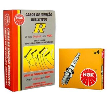 Imagem de Kit cabo e vela de ignicao - audi a3 2002 a 2016 / vw fox 2003 a 2016 