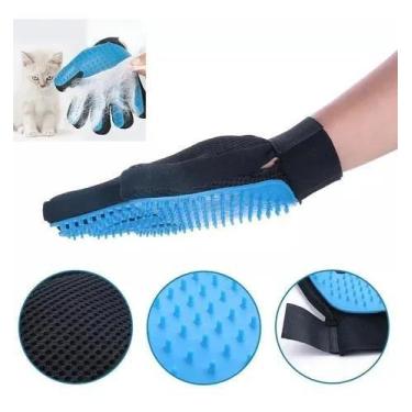 Imagem de Luva Nano Magnética Tira Pelos Pets Cães Gatos - Minymix
