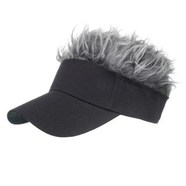 Imagem de Moda feminina masculina respirável praia ajustável boné de beisebol hi