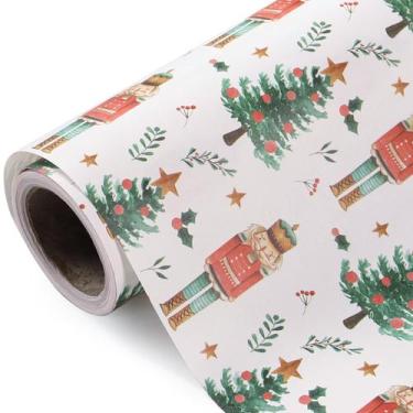 Imagem de Papel de regalo WRAPAHOLIC 43x10 m Cascanueces Navidad