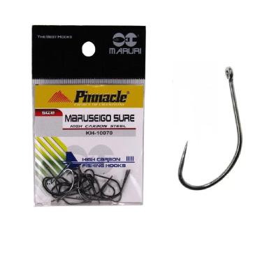 Imagem de Anzol Pinnacle Maruseigo Sure Sem Fisga N°18 20 Peças