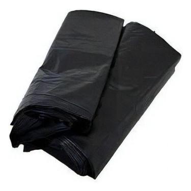 Imagem de Saco De 60 Litros P/ Lixo-preto Pacote C/ Aprox. 100 Un - Higipack