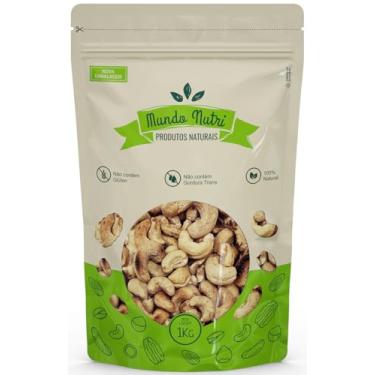 Imagem de 1kg Castanha De Caju W1 Assada Sem Óleo Natural Mundo Nutri