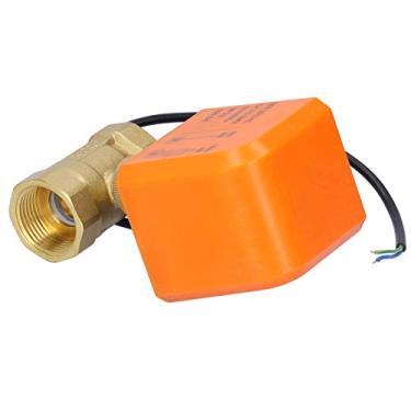 Imagem de LiebeWH Válvula de Esfera Elétrica de 2 Vias, Válvula Motorizada de Latão para água Quente Fria, Instalação Rápida, Design Durável, Adequada para Soluções de Glicol