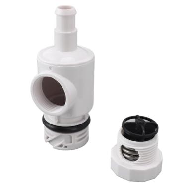 Imagem de aqxreight Válvula de Desconexão Rápida para Piscina, Aço Inoxidável de PVC, Fácil de Instalar e Manter, Válvula de Alívio de Pressão, Segura para Equipamentos de Piscina, Adequada para