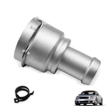 Imagem de 3B0122291B Uselection Conector Rápido de Alumínio Refrigerante Flange Mangueira Acoplador Tubo para Audi TT Seat Skoda Octavia VW Sharan Passat Touran Jetta Golf