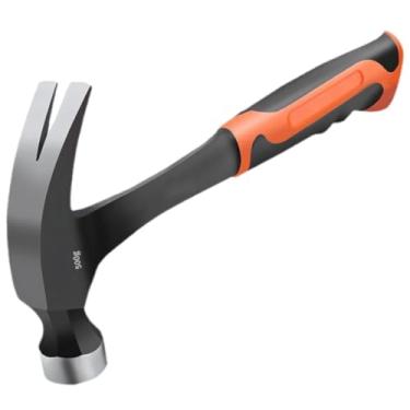 Imagem de Martelo resistente de 473 ml, design ergonômico e antiderrapante, construção de aço forjado, ideal para projetos profissionais e faça-você-mesmo
