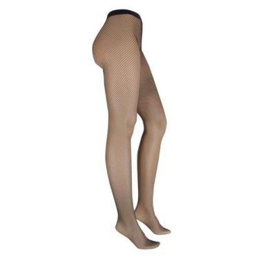 Imagem de Meia-Calça Arrastão Lupo Loba 05097-002 Fashion Poliamida T. M/G, G, 9