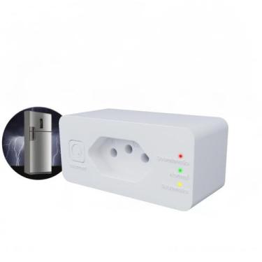 Imagem de Plugue protector mais geladeira - branco - Qualitronix