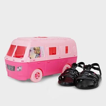 Imagem de Sandália Infantil Grendene Kids Barbie Road Trip Menina-Feminino