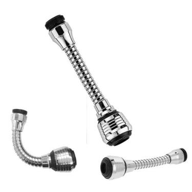 Imagem de Extensor Para Torneira Adaptador Flexível Cozinha Banheiro - Kehome