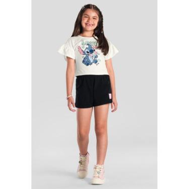 Imagem de Conjunto infantil menina do Stitch Brandili