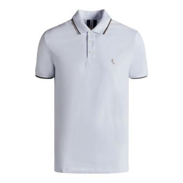 Imagem de Camisa Polo Reserva Friso Duplo Masculino Verde Oliva-Masculino