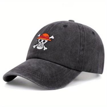 Imagem de Boné de beisebol Skulls Anime Trucker Hat para crianças (56-58 cm) - y
