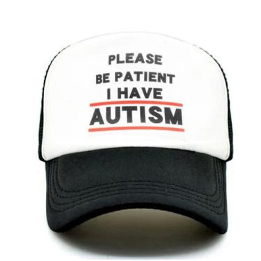 Imagem de Boné de beisebol, agrada a pacientes, eu tenho autismo, anime - yiweis