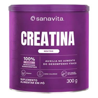Imagem de Creatina Micronizada Monohidratada 100% Pura Sanavita SABOR:Neutro, Ne