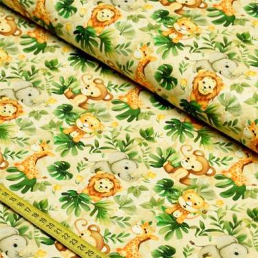 Imagem de Tecido Matelassê : Floresta (0,50x1,50) - Fabricart