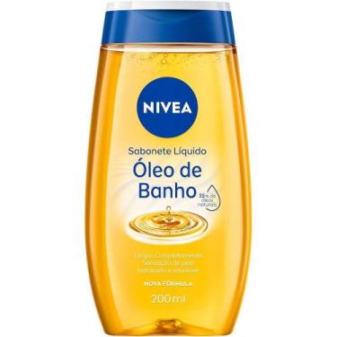 Imagem de Sabonete líquido Óleo de Banho Nivea 200ml