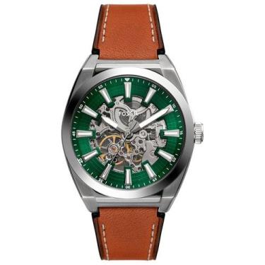Imagem de Relógio Fossil Everett Masculino Aço Pulseira em Couro ME3261/0VN