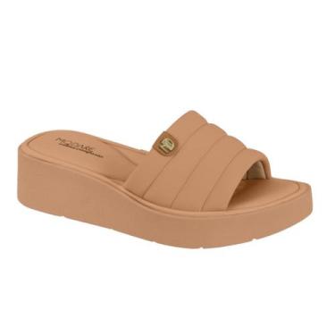 Imagem de Tamanco Feminino Slide Plataforma Conforto Modare 7226100 Cor:NudeTama