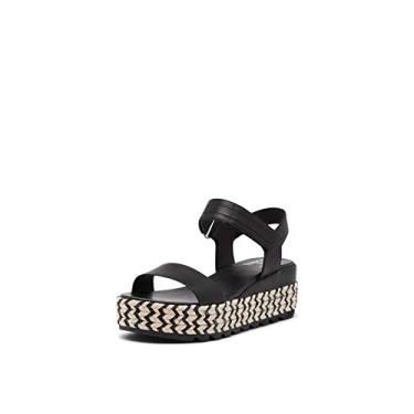 Imagem de Sorel Sandália feminina Cameron Flatform - Preta, Preto, 10.5