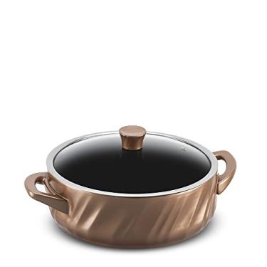 Imagem de Ceraflame Caçarola de Cerâmica Baixa Twist 28cm 4500ml Cobre