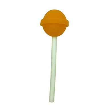 Imagem de Infusor de Chá Lollipop Filtro Forma de Bombom Difusor Para Chá Reutilizável Coador de Chá RemovíVel Alça Infusor Difusor (Color : Yellow)