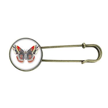 Imagem de Borboleta de pipa 3D em estilo chinês retrô broche de metal clipe joia