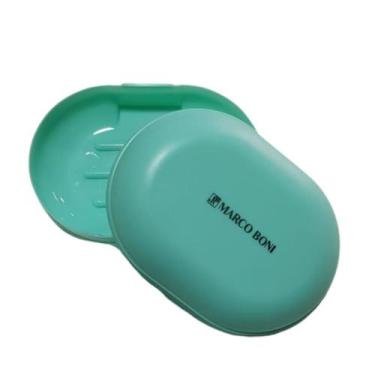 Imagem de Saboneteira Plástica Ideal P/ Dia a Dia Viagem Marco Boni, Verde