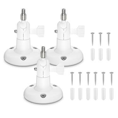 Imagem de Câmera de Segurança de 2 Pacote Suporte de Montagem, Câmera Monte de Montagem de Parede Universal Câmerada IP para HD/Pro/ Pro2/ Go/Ultra/Wyze Cam