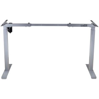 Imagem de Mesa com Regulagem de Altura Elétrica Elevate Plus (Cinza)