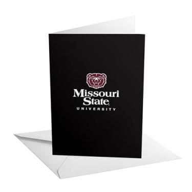 Imagem de Desert Cactus Missouri State University 12 x 17 cm Cartão comemorativo Ursos MO MSU Cartolina dobrada única com envelope festa celebração oficialmente licenciada (5x7 cartão A - Thank You)