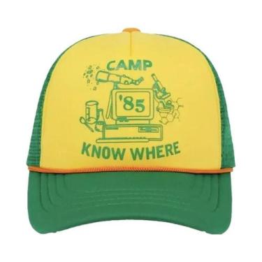 Imagem de Boné De Beisebol Unissex Ajustável Retrô Stranger Things Dustin Com Te