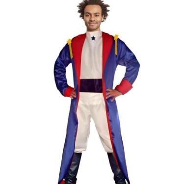 Imagem de Fantasia Pequeno Príncipe Luxo Adulto Cosplay Completa - Fantasias Car