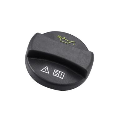 Imagem de INFINAUTO Tampa do tanque de combustível do motor Tampa do plugue de enchimento de óleo a gás com junta 0000100301 para Mercedes-Benz A-Class 1997-2017 para Mercedes-Benz E-Class C-Class preto design