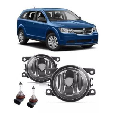 Imagem de Par Farol De Milha Universal Journey 2009 2010 2011 2012 2013 2014 + Lâmpada