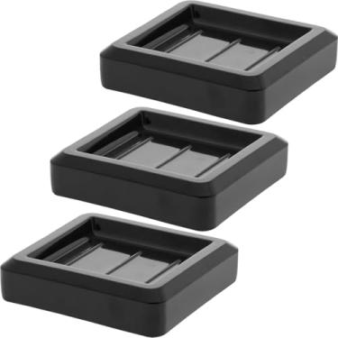 Imagem de Kit 3 Saboneteiras de Pia Banheiro Porta Sabonetes Barra Lavabo Organizado Leve Pequena Compacta Clean