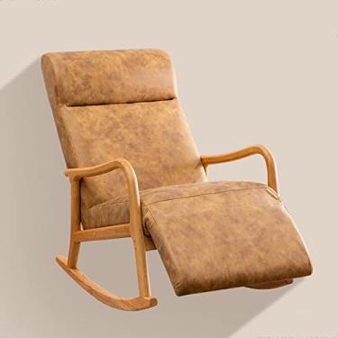 Imagem de Braço, cadeira reclinável de balanço, sofá preguiçoso, adulto, casa, nórdico, sala de estar, quarto, varanda única, lazer, balanço, confortável, posição sentada, 4 tipos de ângulo ajustável