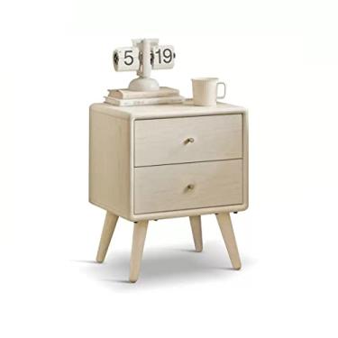 Imagem de AKALNNB Mesa de cabeceira criativa, simples, moderna, minimalista, mesa lateral, armário, quarto, mesa de cabeceira, sofá, mesa de cabeceira