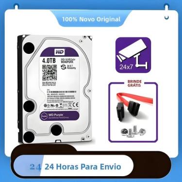 Imagem de Disco Rígido Interno WD Purple De 500GB 1TB 2TB 3TB 3.5" SATA III 6Gb/