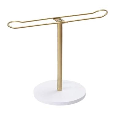 Imagem de Fiocias Organizador de Tiaras, Expositor de Joias Elegante E Compacto para Mesa, Ideal para Exibir Joias de Cabelo E Colares Femininos, 1 camada