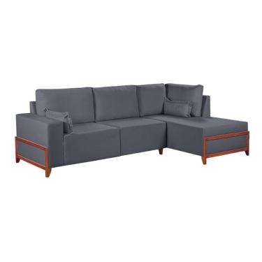 Imagem de Sofa Martins M-186 Canto - V-211 Grafite