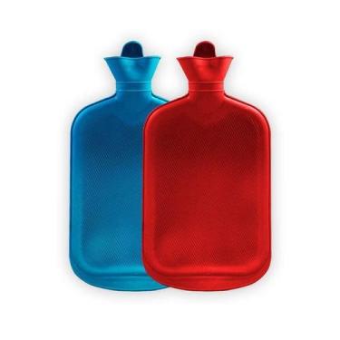 Imagem de Bolsa térmica de água quente - 2 litros vermelha - Lismed,  Vermelho
