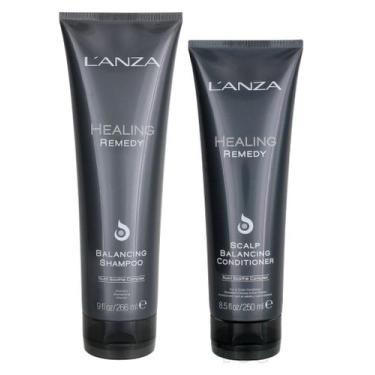 Imagem de Lanza Healing Remedy Kit Shampoo E Condicionador Anticaspa
