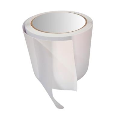 Imagem de Anti Trombada Faixa Adesiva Sinalização Porta De Vidro Anti Trombada Jateada (3 mts X 8 cm)