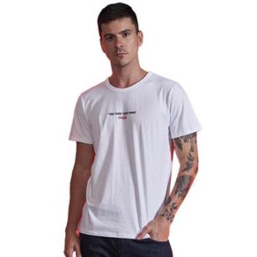 Imagem de Camiseta Coca Cola Shape Branco Masculino-Masculino