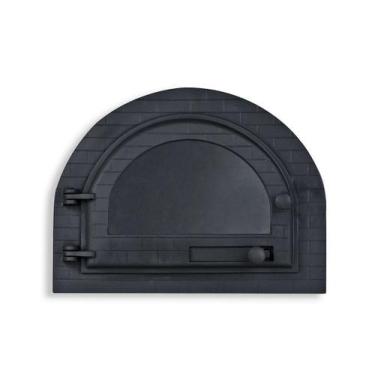 Imagem de Porta Forno Ferro Igloo Com Vidro Libaneza Art Mil M